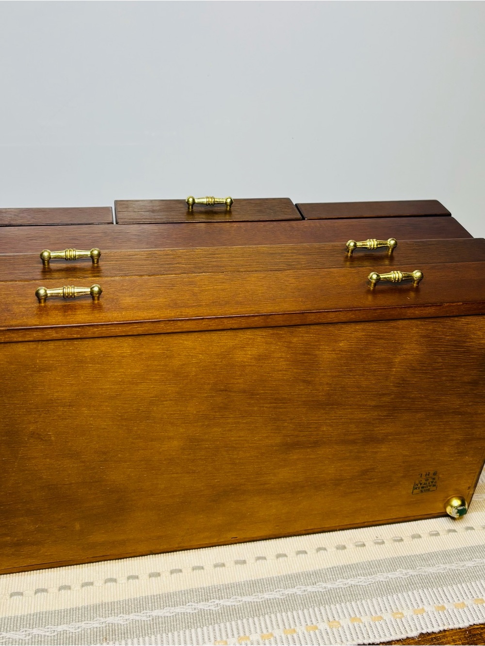 Mahogany Jewelry Box - Picture 5 of 10